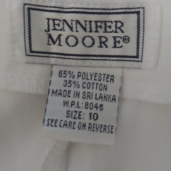 New Faux wrap  white skirt/skort size  10 - Picture 5 of 11